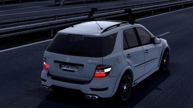 Mercedes Benz ML63 AMG 2009 for Euro Truck Simulator 2