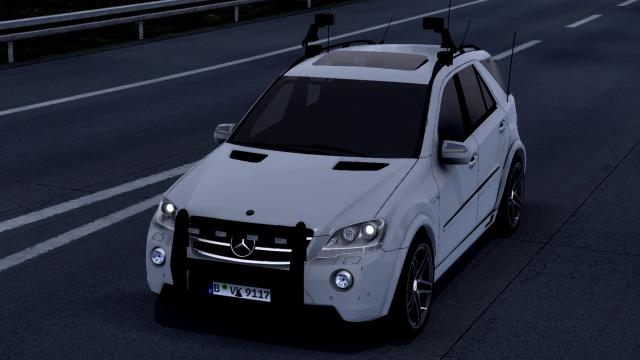 Mercedes Benz ML63 AMG 2009 for Euro Truck Simulator 2