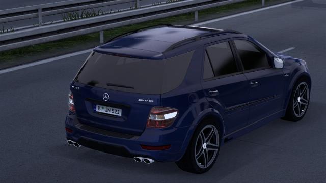 Mercedes Benz ML63 AMG 2009 for Euro Truck Simulator 2
