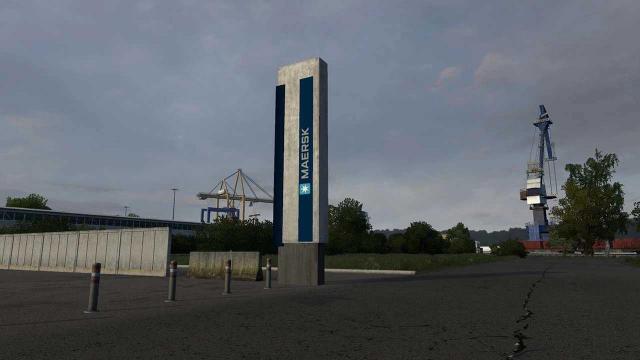Real Companies, Gas Stations & Billboards для Euro Truck Simulator 2