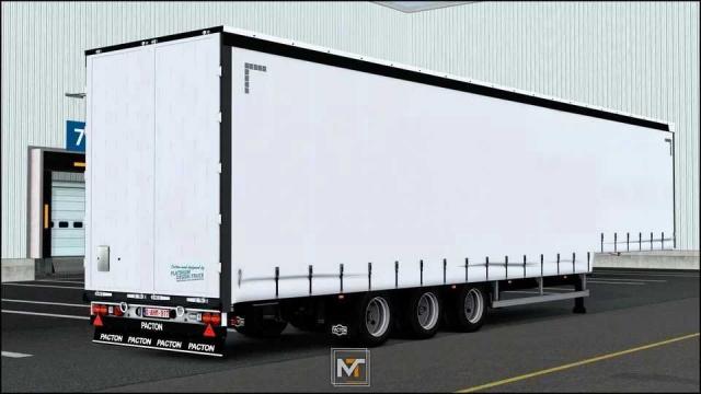 Pacton Jumbo Trailer for Euro Truck Simulator 2