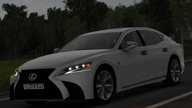 Lexus LS 500 F-Sport 2018 for Euro Truck Simulator 2