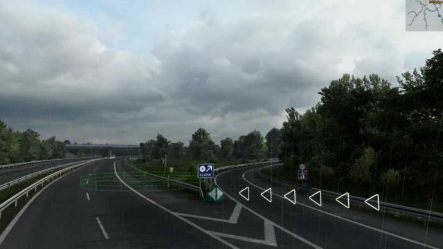 EuRoadNet для Euro Truck Simulator 2