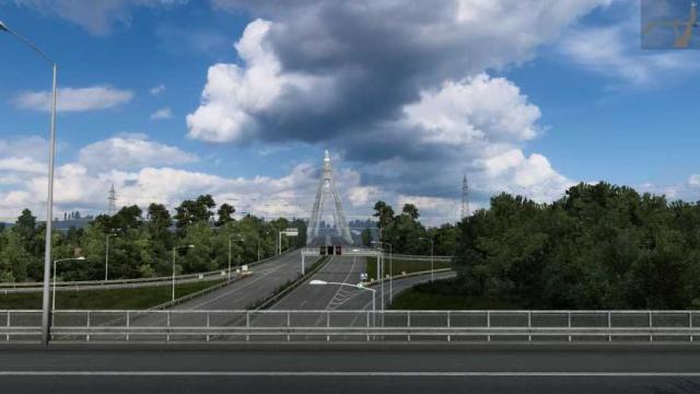 EuRoadNet для Euro Truck Simulator 2