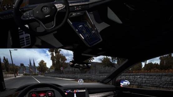 Volkswagen Golf 8 R Line for Euro Truck Simulator 2