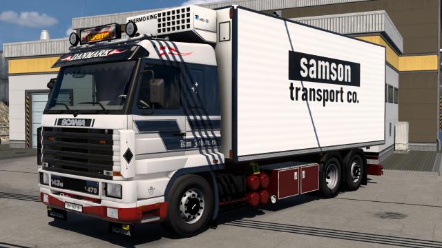 Scania 143M Rigid Topline + Trailer for Euro Truck Simulator 2
