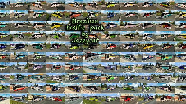 Brazilian Traffic Pack for Euro Truck Simulator 2