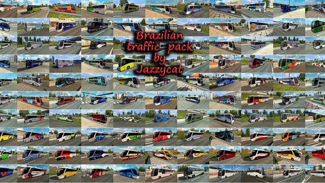 Brazilian Traffic Pack for Euro Truck Simulator 2