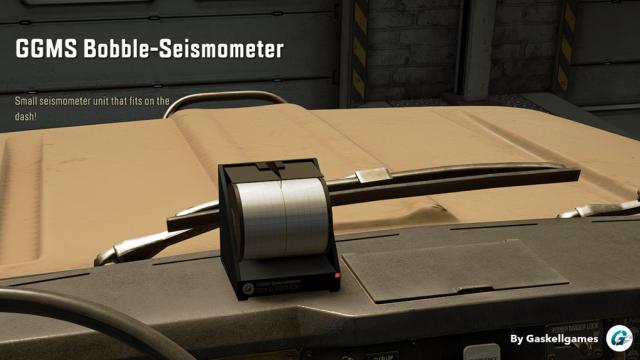 GGMS Bobblehead Seismometer для Expeditions: A MudRunner Game