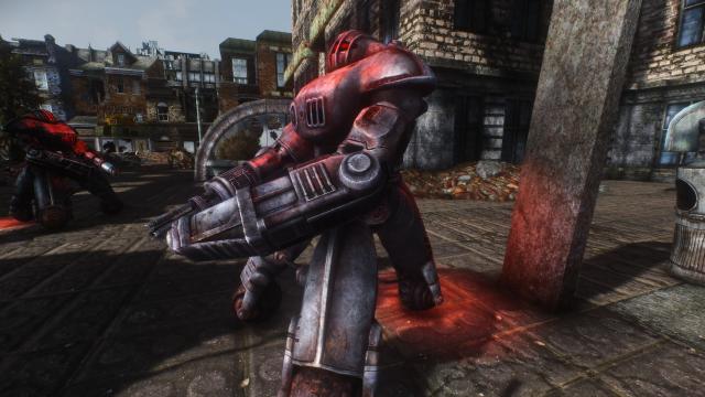 Fallout Texture Overhaul - Robots - Sentry bot for Fallout 3