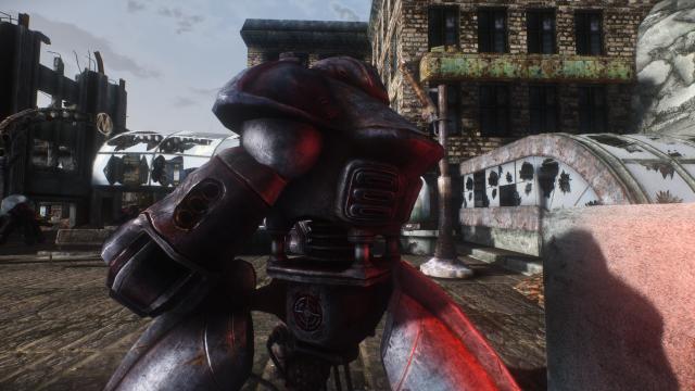Fallout Texture Overhaul - Robots - Sentry bot for Fallout 3