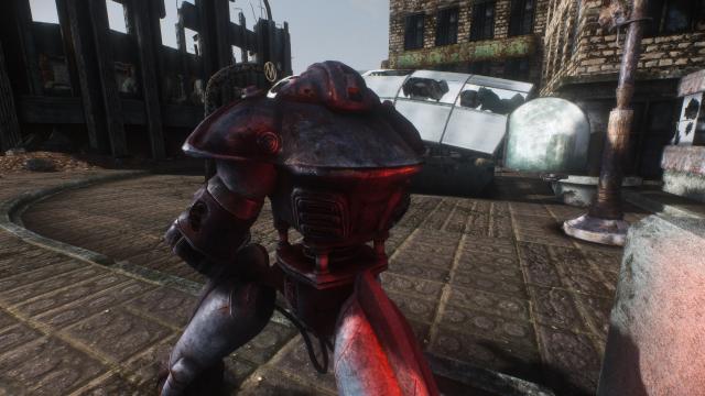 Fallout Texture Overhaul - Robots - Sentry bot for Fallout 3