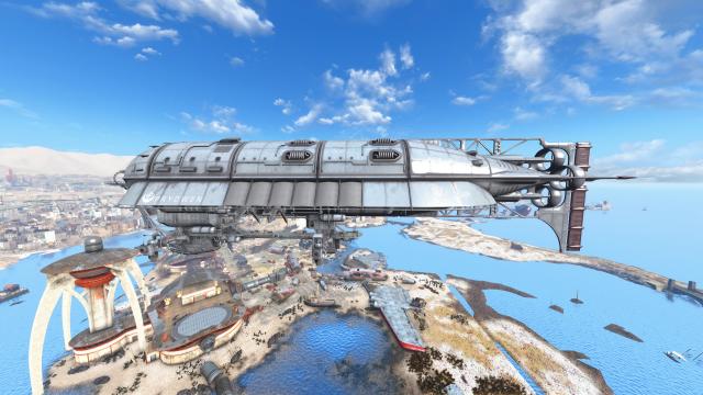 TV Show Accurate Prydwen для Fallout 4
