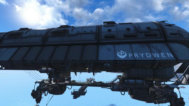 TV Show Accurate Prydwen для Fallout 4