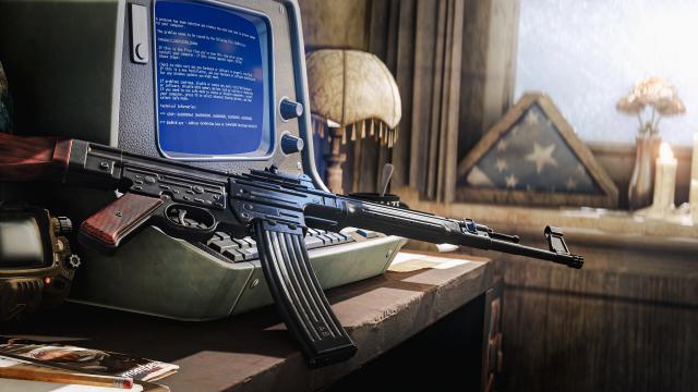 BH StG44 - Assault Rifle для Fallout 4