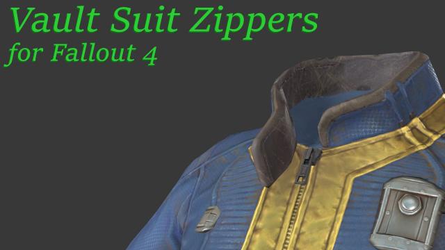 Vault Suit Zipper
