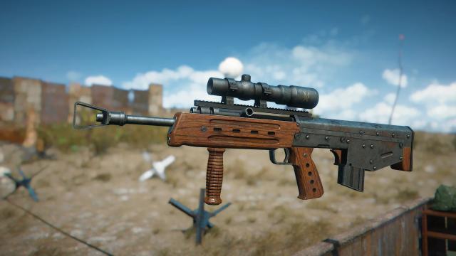 Bullpup Scout Rifle (Keltec M43 Prototype) for Fallout 4