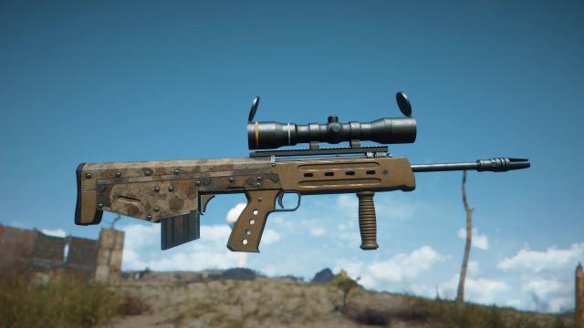 Bullpup Scout Rifle (Keltec M43 Prototype) for Fallout 4