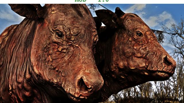 LC's UHD Brahmin for Fallout 4