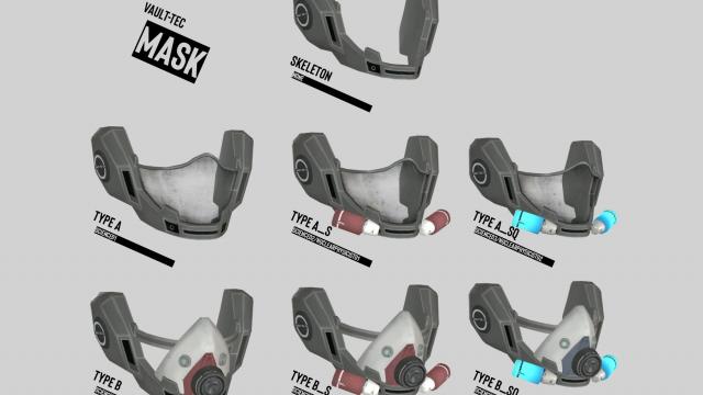 Vault-Tec Mask for Fallout 4