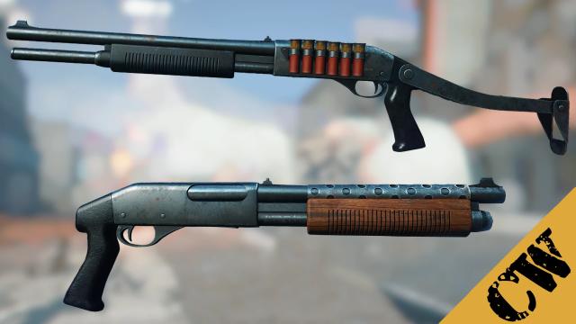 Police Shotgun (Remington 870) - Commonwealth Weaponry Expansion