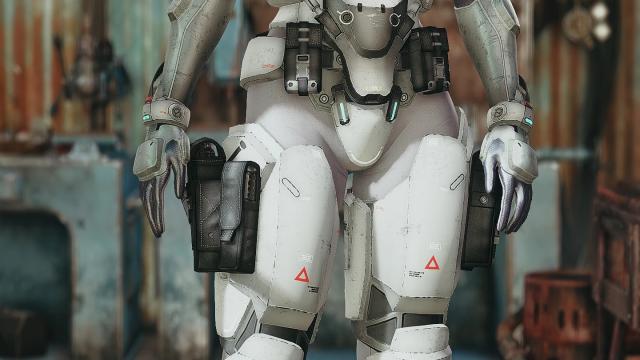 BoS Female Knight Armor для Fallout 4