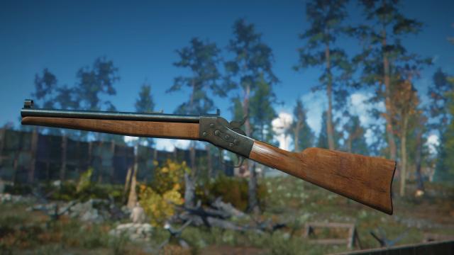 The Rolling Block Rifle (Cowboy Sniper Rifle) для Fallout 4