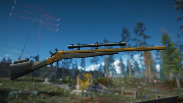 The Rolling Block Rifle (Cowboy Sniper Rifle) для Fallout 4