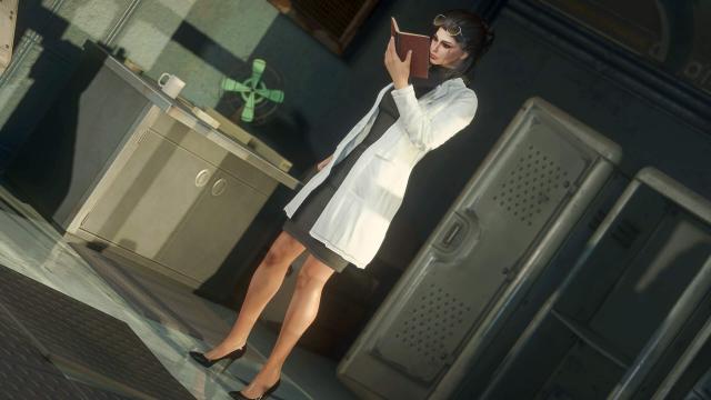 Одеяние ученого / Vtaw Scientist - CBBE - BodySlide для Fallout 4