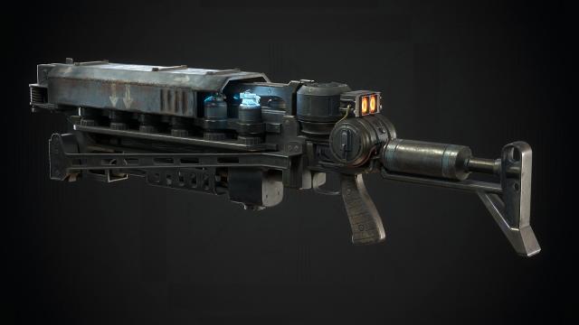 Magnetic Coils And Capacitors - A Gauss Rifle Retexture для Fallout 4