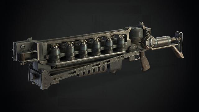 Magnetic Coils And Capacitors - A Gauss Rifle Retexture для Fallout 4