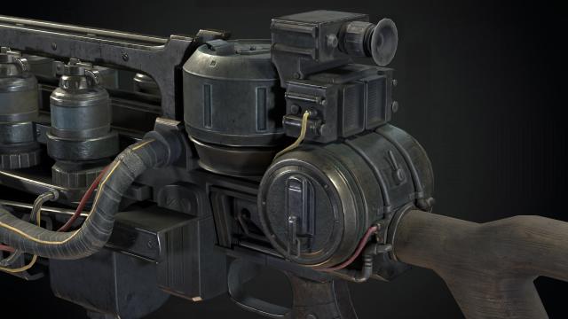 Magnetic Coils And Capacitors - A Gauss Rifle Retexture для Fallout 4