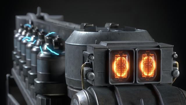 Magnetic Coils And Capacitors - A Gauss Rifle Retexture для Fallout 4