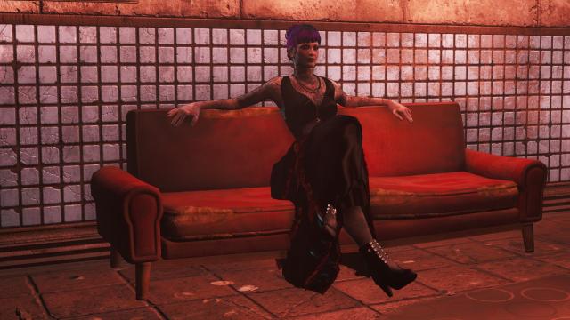 Gothic Gown for Fallout 4
