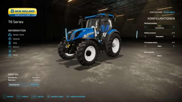 New Holland T6 Series