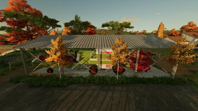 Machine Shelter для Farming Simulator 22