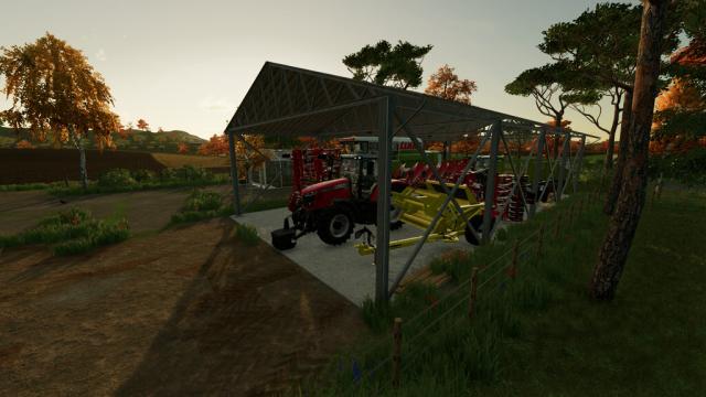 Machine Shelter для Farming Simulator 22