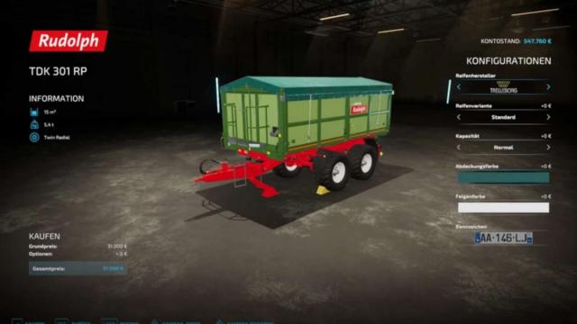 Rudolph TDK 301 RP