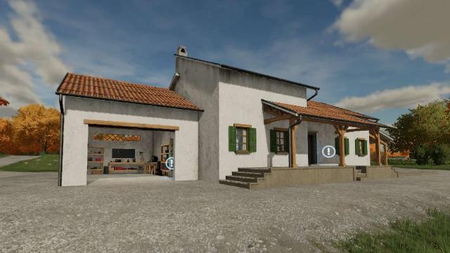 European farmhouse
