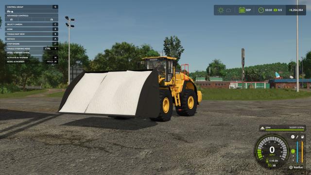 High capacity bucket (Wheel loader) для Farming Simulator 25