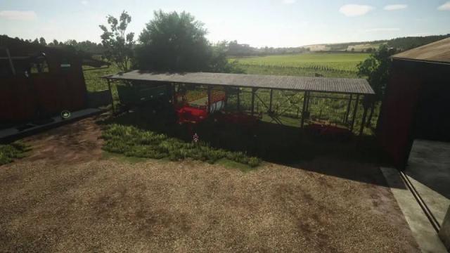 Old Sheds For Bales для Farming Simulator 25