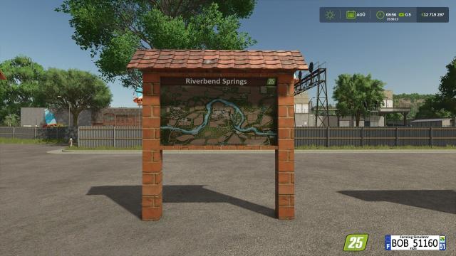 City Map для Farming Simulator 25