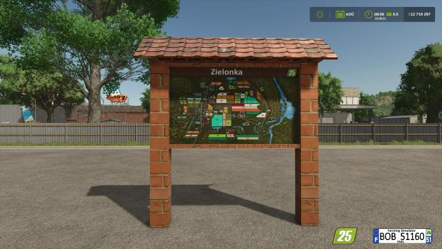 City Map для Farming Simulator 25