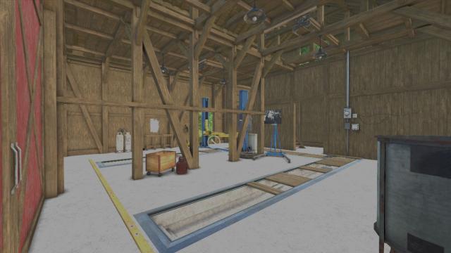 Garage from Elmcreek for Farming Simulator 25