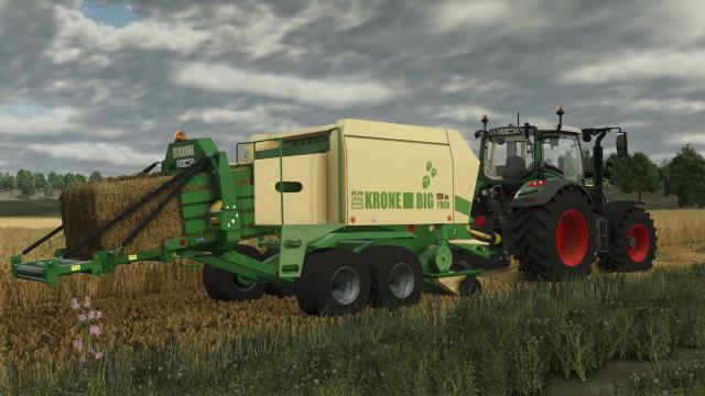 Krone Big Pack 120-80 for Farming Simulator 25