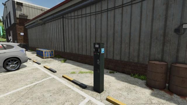 Parking meter (hourly income) for Farming Simulator 25