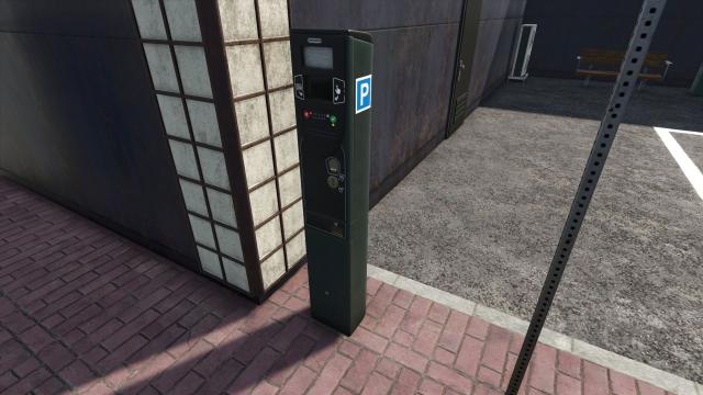 Parking meter (hourly income) for Farming Simulator 25