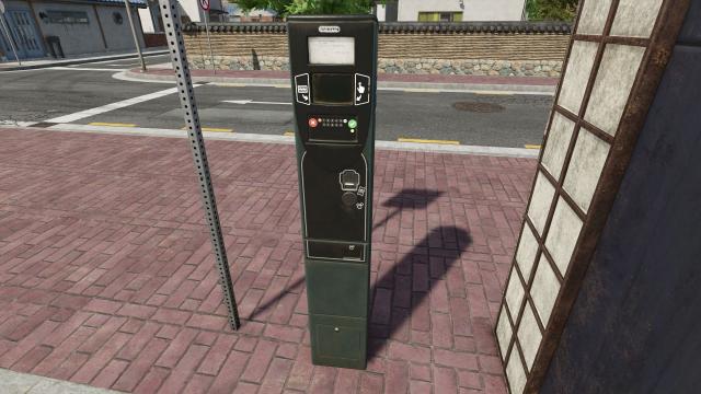 Parking meter (hourly income) for Farming Simulator 25