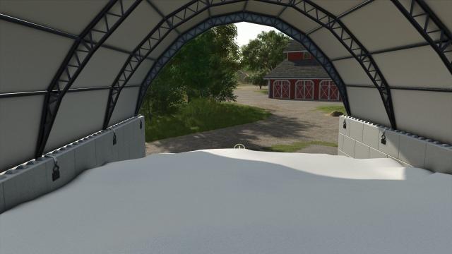 Salt storage silo for Farming Simulator 25