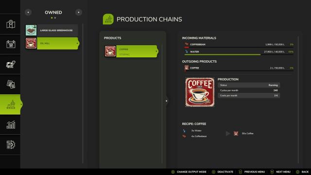 Coffee Production для Farming Simulator 25